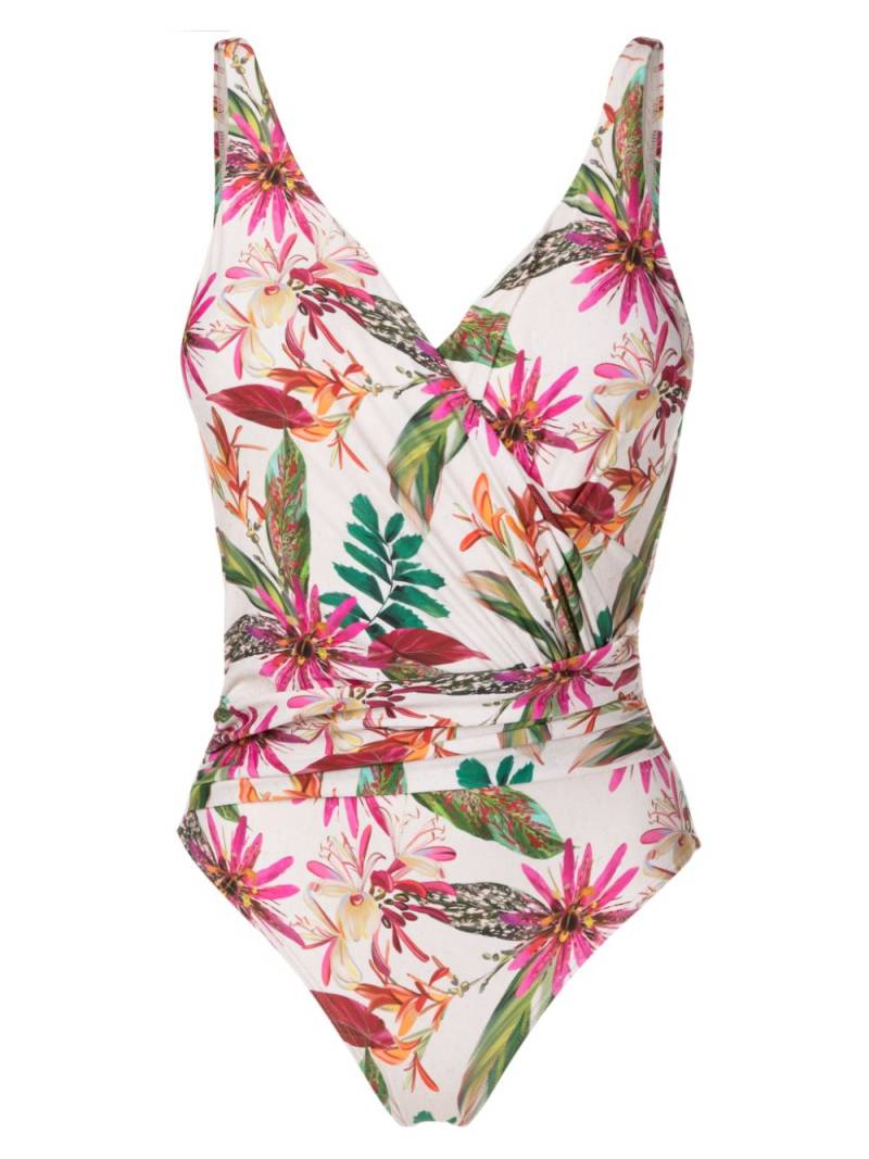 Lygia & Nanny Maisa floral-print swimsuit - White von Lygia & Nanny