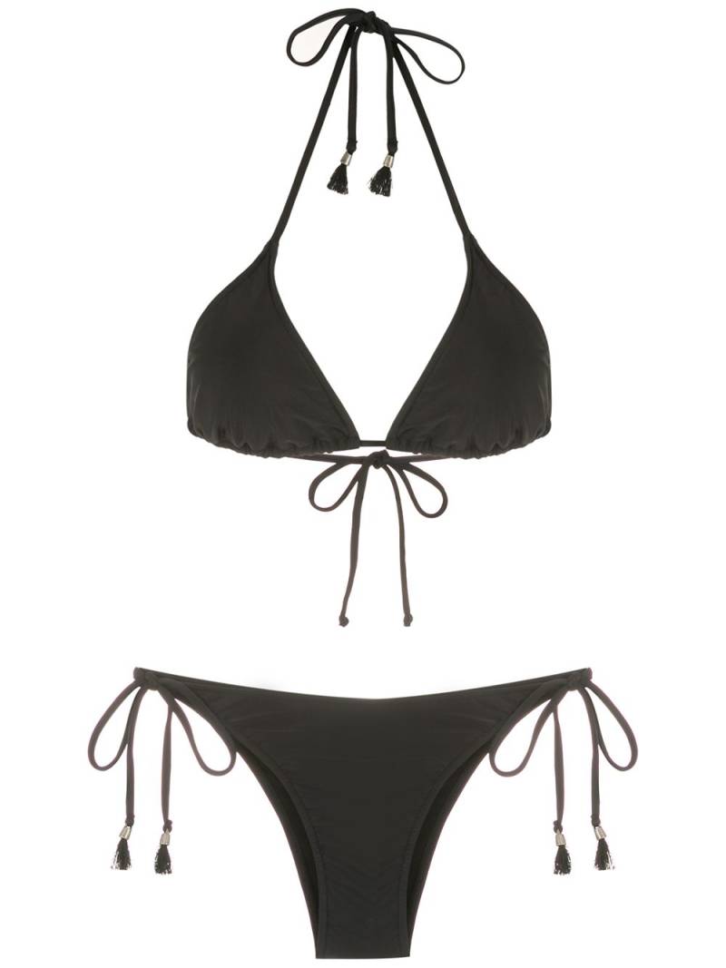 Lygia & Nanny Maya triangle bikini - Black von Lygia & Nanny