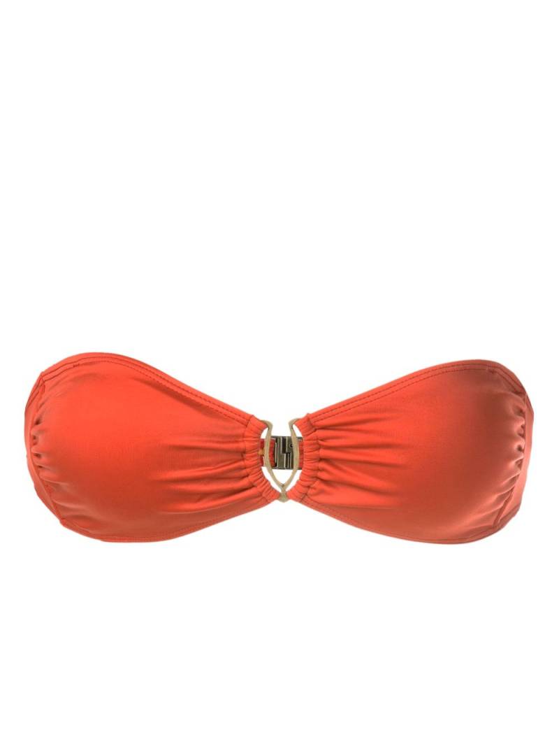 Lygia & Nanny Mika gathered bikini top - Orange von Lygia & Nanny