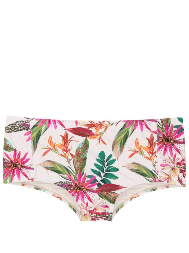 Lygia & Nanny Parati floral-print swimming trunks - Multicolour von Lygia & Nanny