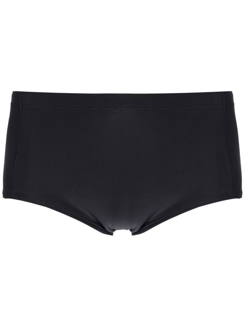 Lygia & Nanny Parati plain swimming trunk - Black von Lygia & Nanny