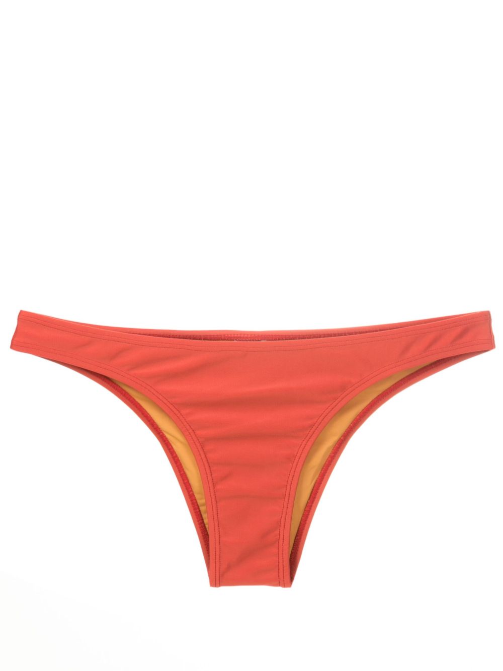 Lygia & Nanny Poipu gathered bikini bottoms - Orange von Lygia & Nanny