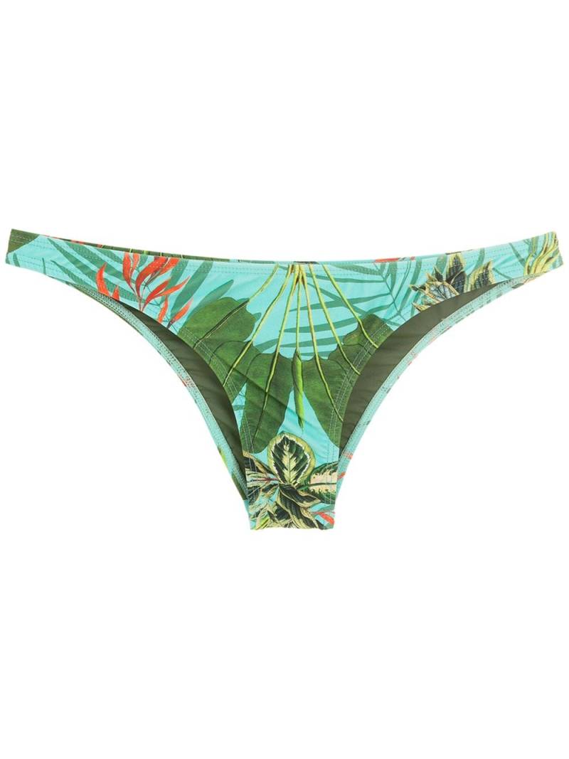 Lygia & Nanny Poipu tropical print bikini bottoms - Green von Lygia & Nanny