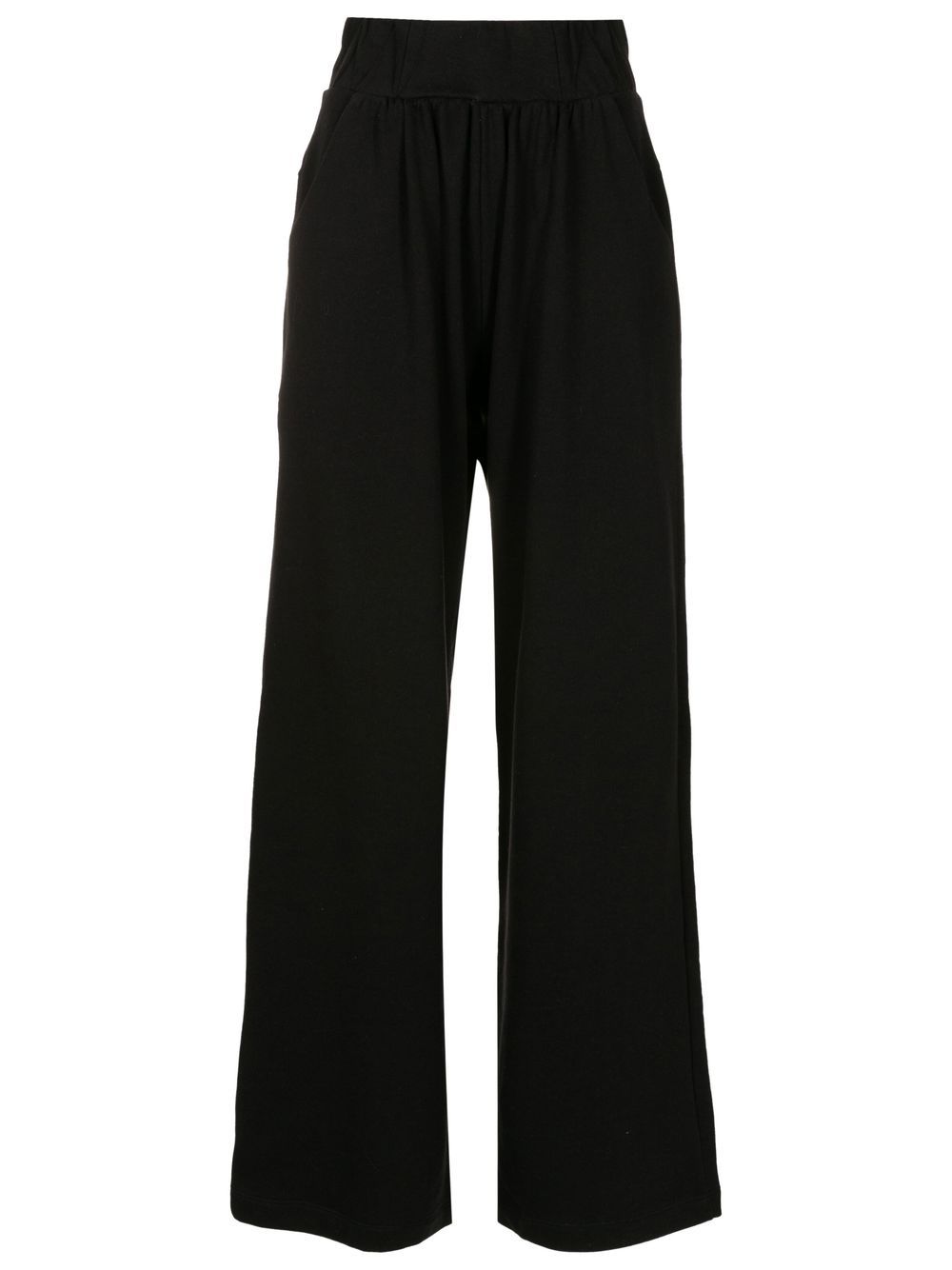 Lygia & Nanny Romã cotton-blend straight-leg trousers - Black von Lygia & Nanny