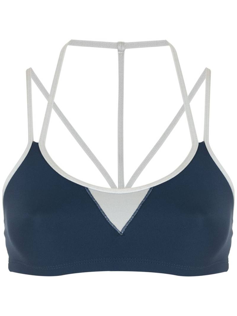 Lygia & Nanny Supplex Free cropped top - Blue von Lygia & Nanny