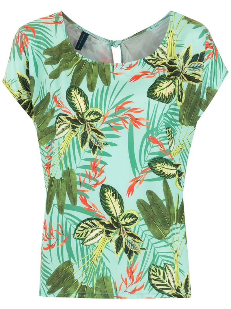 Lygia & Nanny Symi tropical print T-shirt - Green von Lygia & Nanny