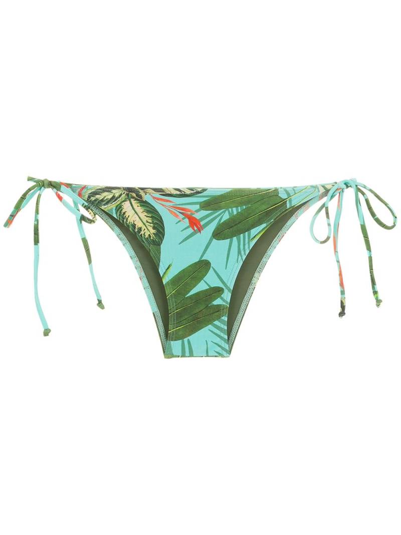 Lygia & Nanny Thai tropical print bikini bottoms - Green von Lygia & Nanny