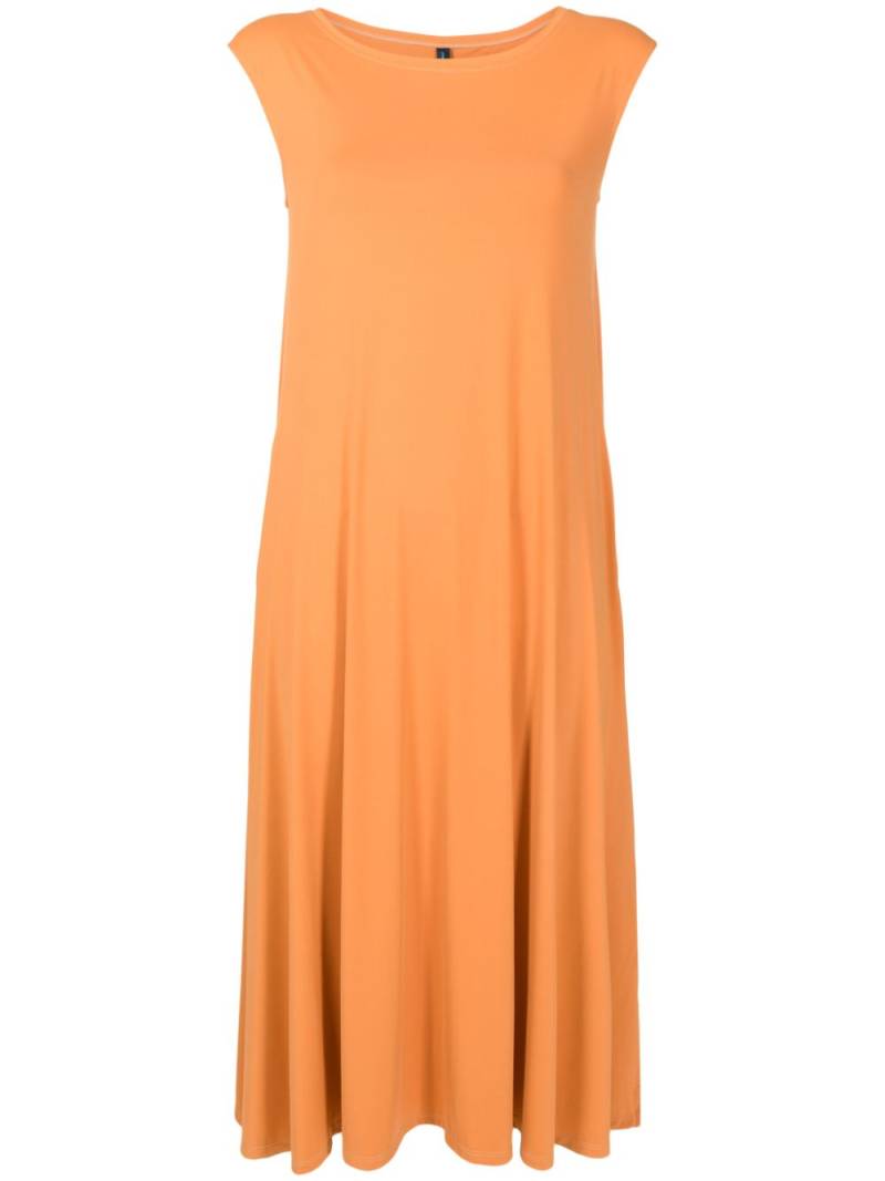 Lygia & Nanny Tie round-neck midi dress - Yellow von Lygia & Nanny