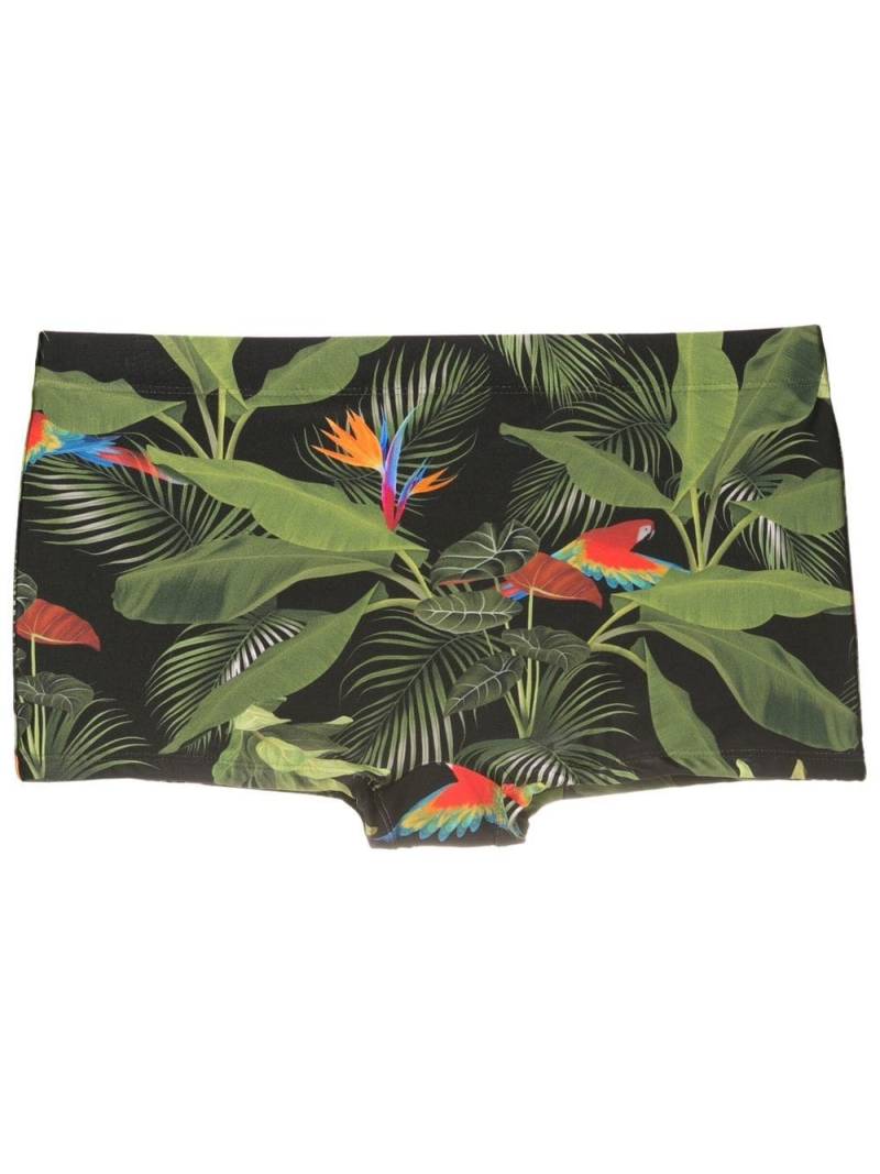 Lygia & Nanny Tijuca graphic-print swim trunks - Black von Lygia & Nanny