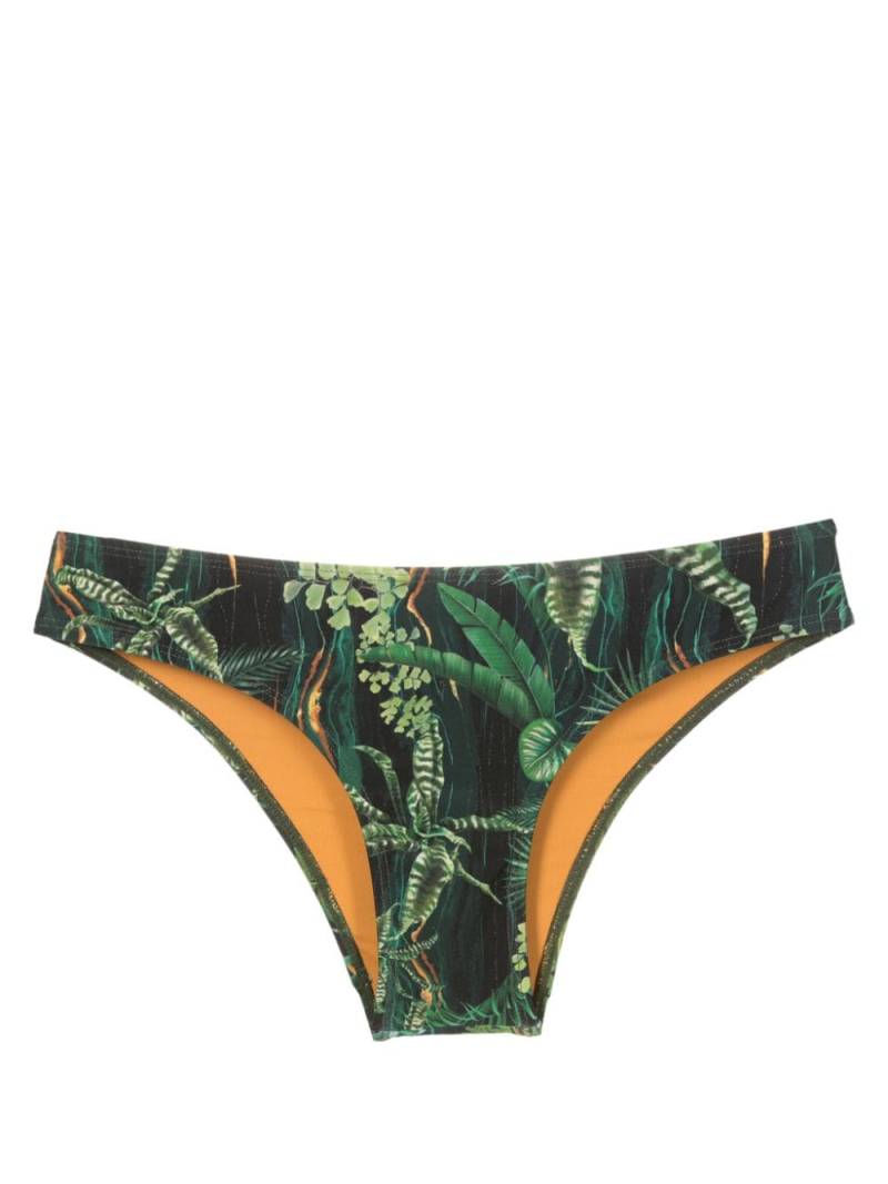 Lygia & Nanny Waikiki leaf-print bikini bottoms - Green von Lygia & Nanny