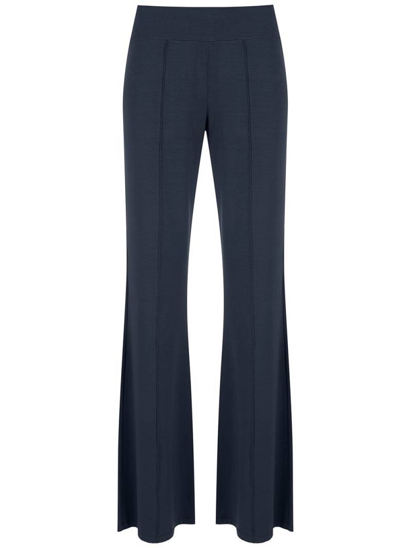 Lygia & Nanny flared pleated trousers - Blue von Lygia & Nanny