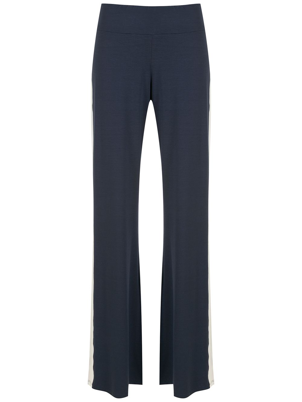 Lygia & Nanny flared side-stripe trousers - Blue von Lygia & Nanny