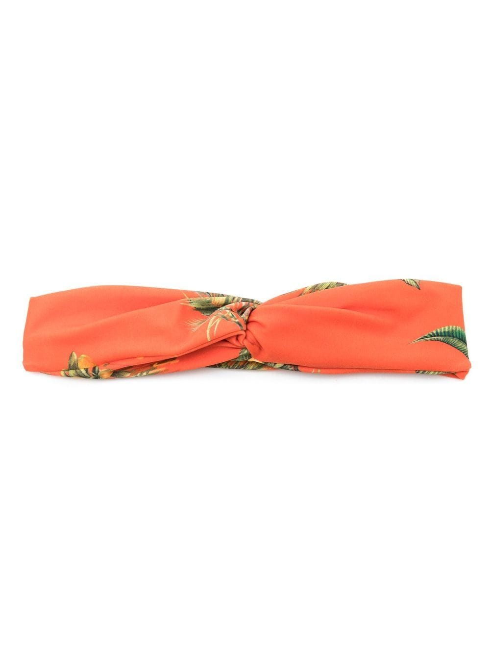 Lygia & Nanny floral-print headband - Orange von Lygia & Nanny