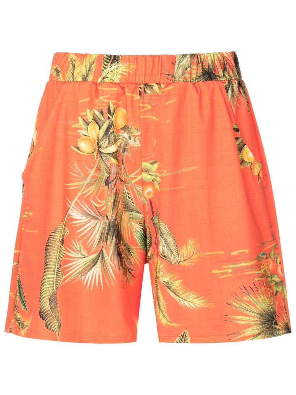 Lygia & Nanny floral-print high-waist shorts - Orange von Lygia & Nanny