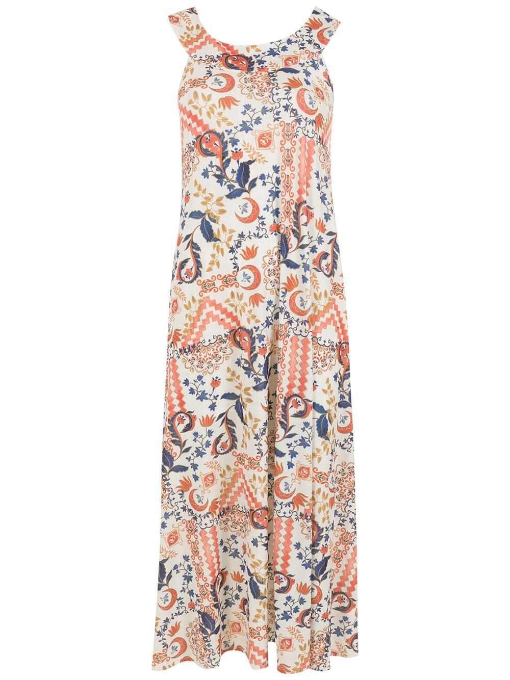 Lygia & Nanny floral print midi dress - Neutrals von Lygia & Nanny