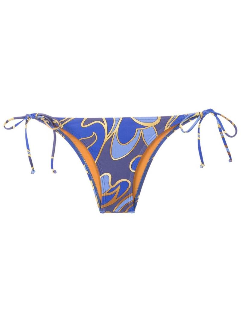 Lygia & Nanny graphic-print bikini - Blue von Lygia & Nanny