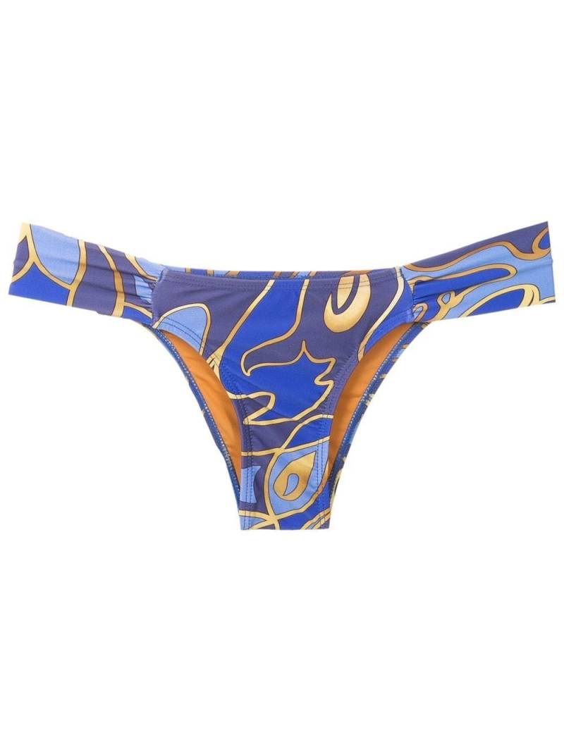 Lygia & Nanny graphic-print bikini - Blue von Lygia & Nanny