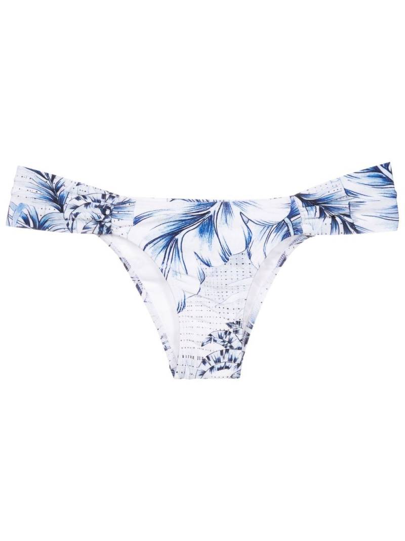 Lygia & Nanny graphic-print bikini bottoms - Blue von Lygia & Nanny