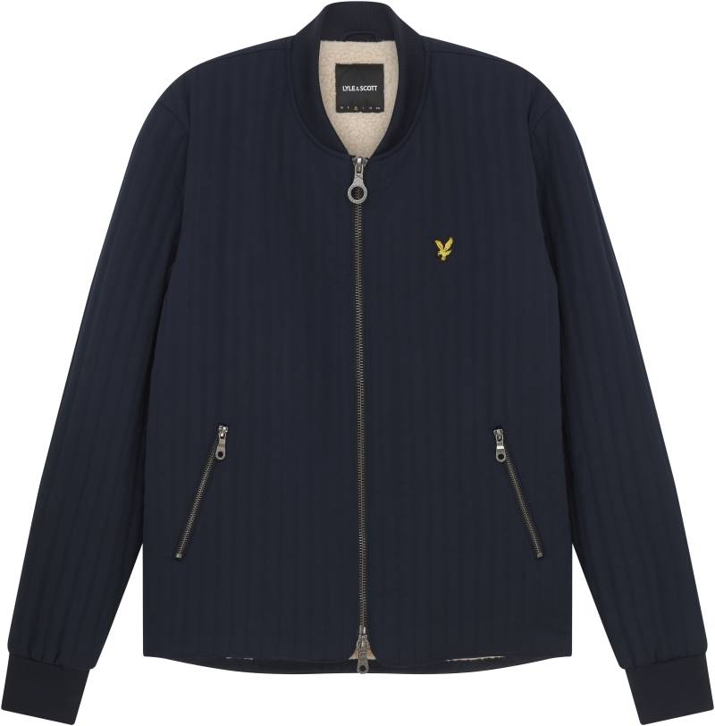 Lyle & Scott Bomberjacke, mit vertikale Steppungen von Lyle & Scott