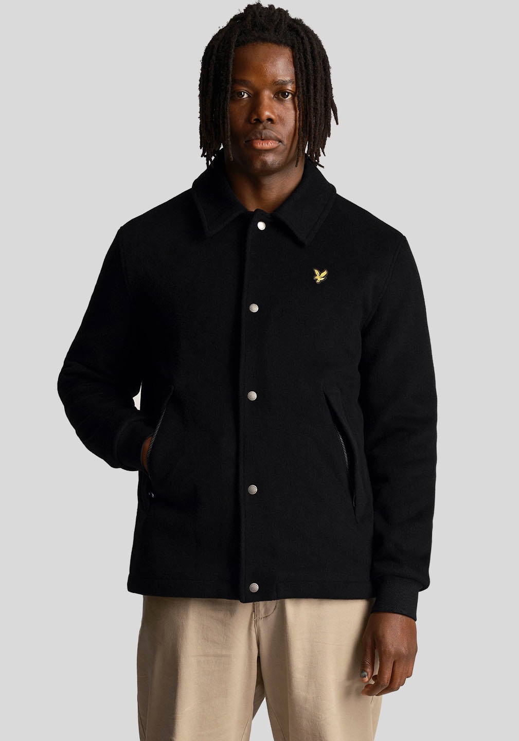 Lyle & Scott Hemdjacke, mit Rückenprint von Lyle & Scott