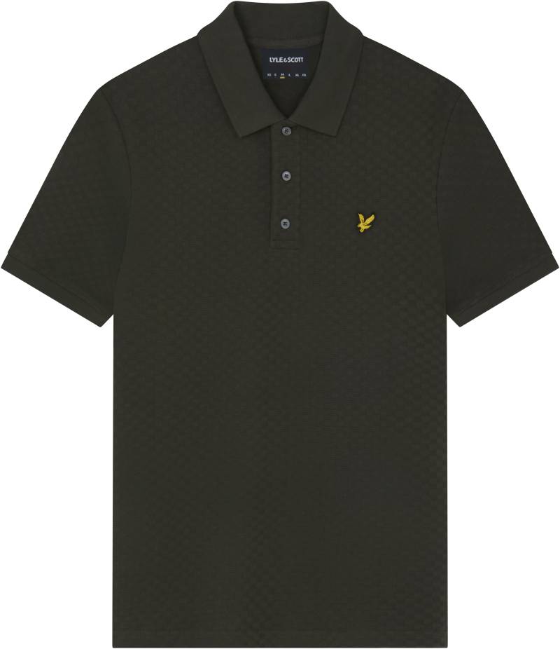 Lyle & Scott Poloshirt, mit Logostickerei auf der Brust von Lyle & Scott