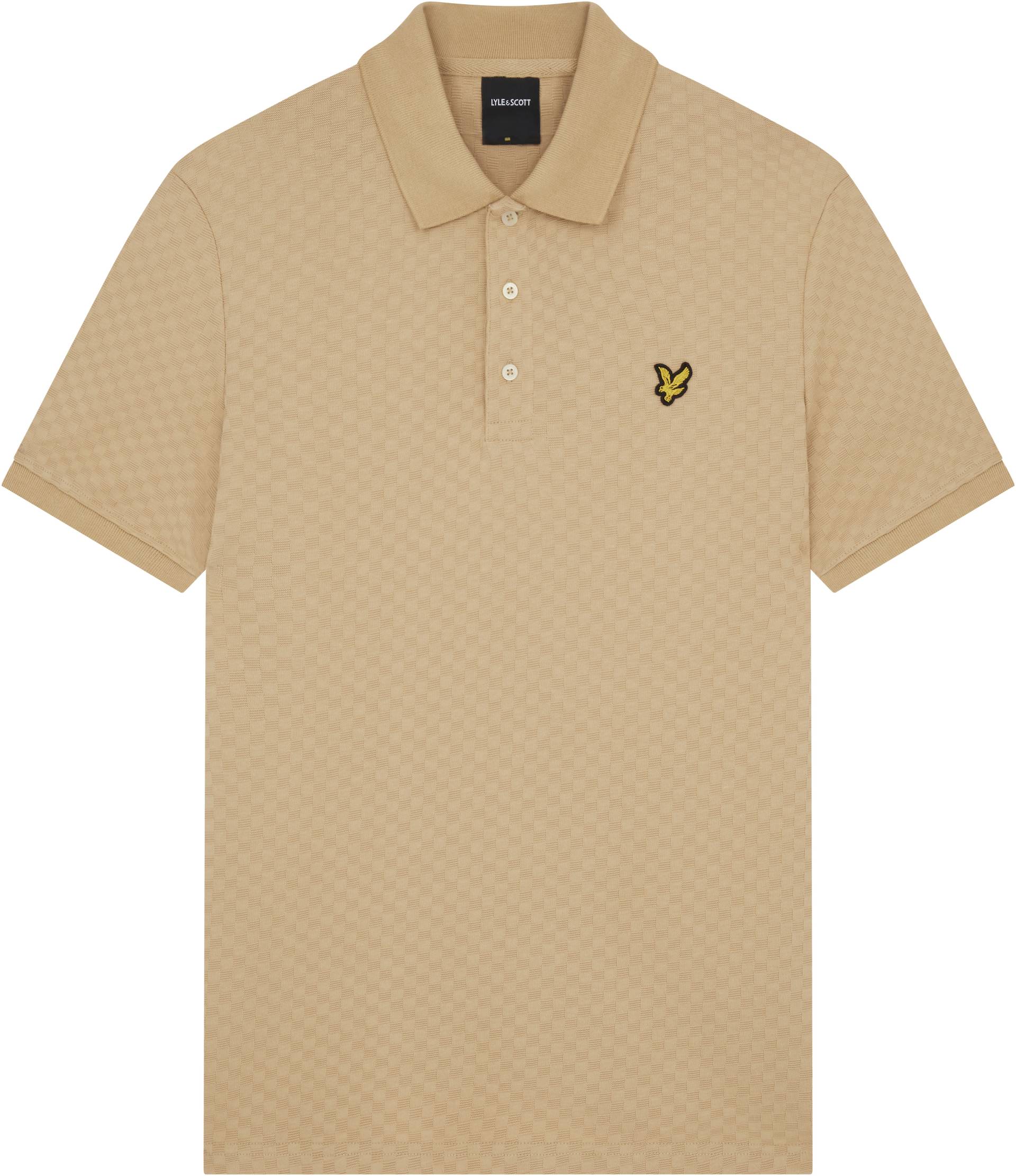 Lyle & Scott Poloshirt, mit Logostickerei auf der Brust von Lyle & Scott