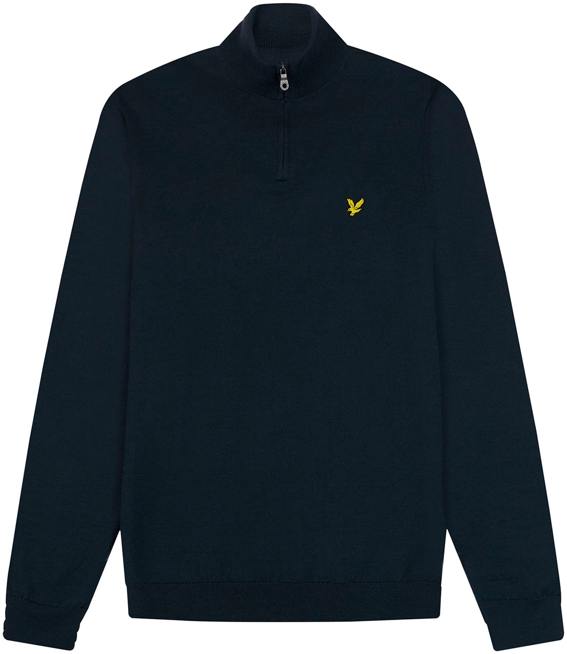 Lyle & Scott Stehkragenpullover, mit Logostickerei auf der Brust von Lyle & Scott