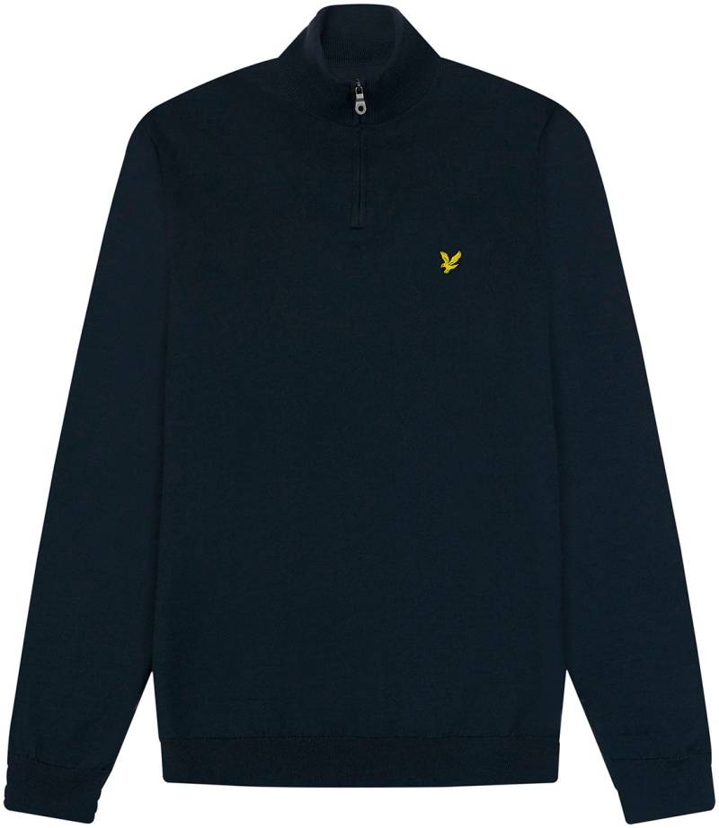 Lyle & Scott Stehkragenpullover, mit Logostickerei auf der Brust von Lyle & Scott