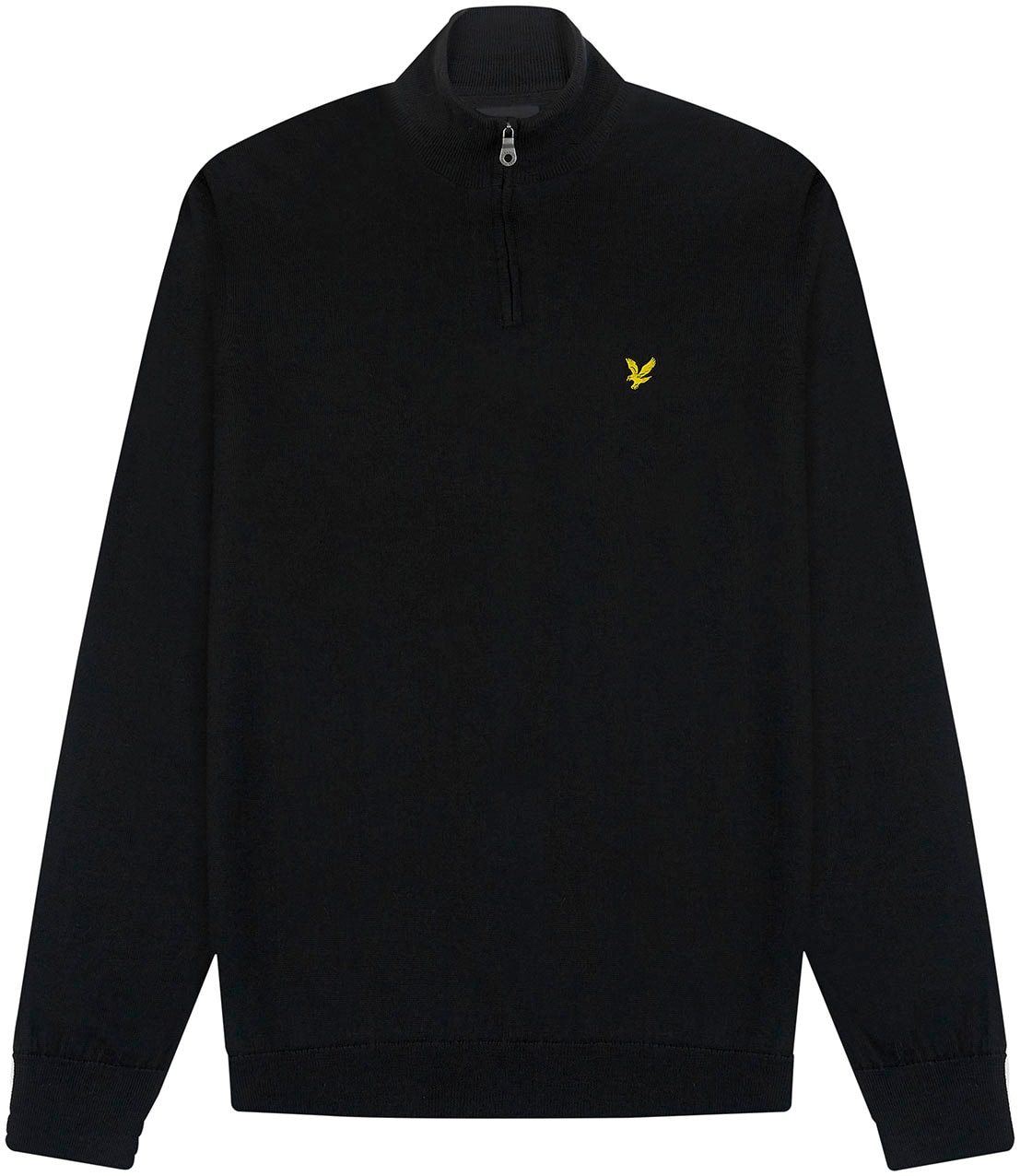 Lyle & Scott Stehkragenpullover, mit Logostickerei auf der Brust von Lyle & Scott