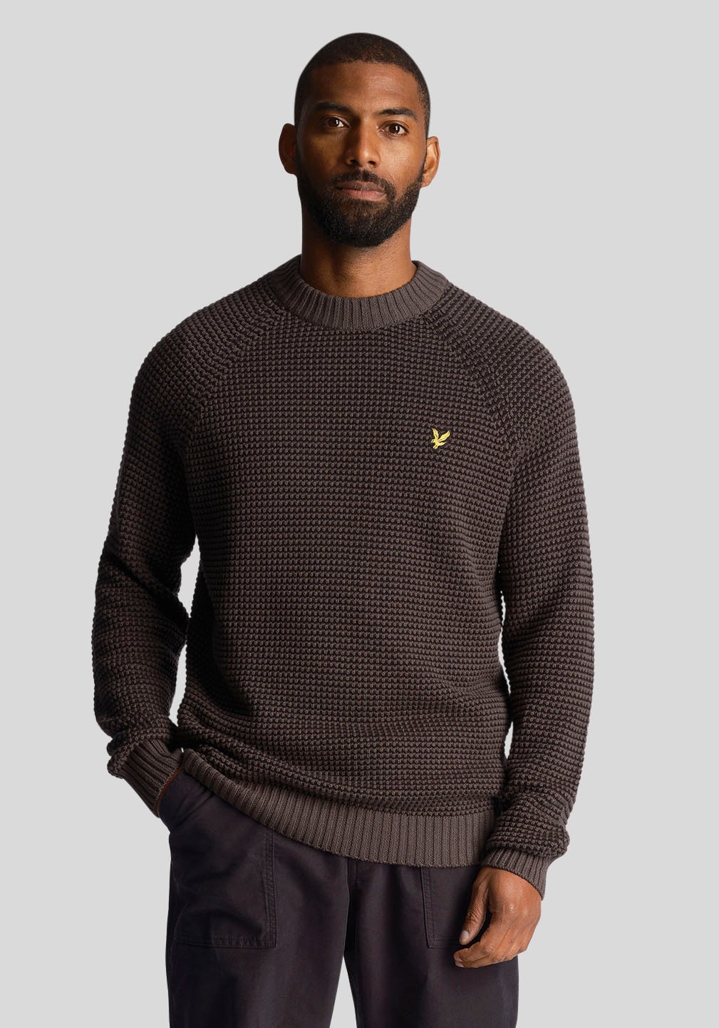 Lyle & Scott Strickpullover, mit Logostickerei Lyle & Scott Strickpullover, mit Logostickerei von Lyle & Scott