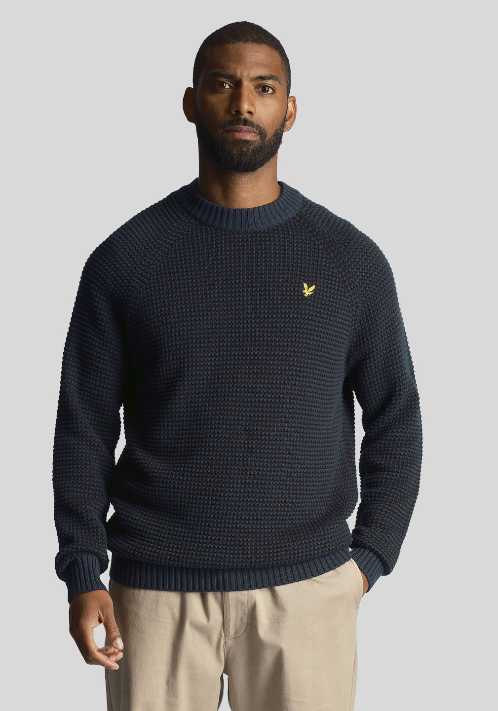 Lyle & Scott Strickpullover, mit Logostickerei Lyle & Scott Strickpullover, mit Logostickerei von Lyle & Scott