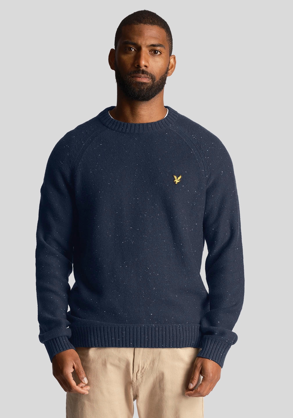 Lyle & Scott Strickpullover, mit Logostickerei Lyle & Scott Strickpullover, mit Logostickerei von Lyle & Scott