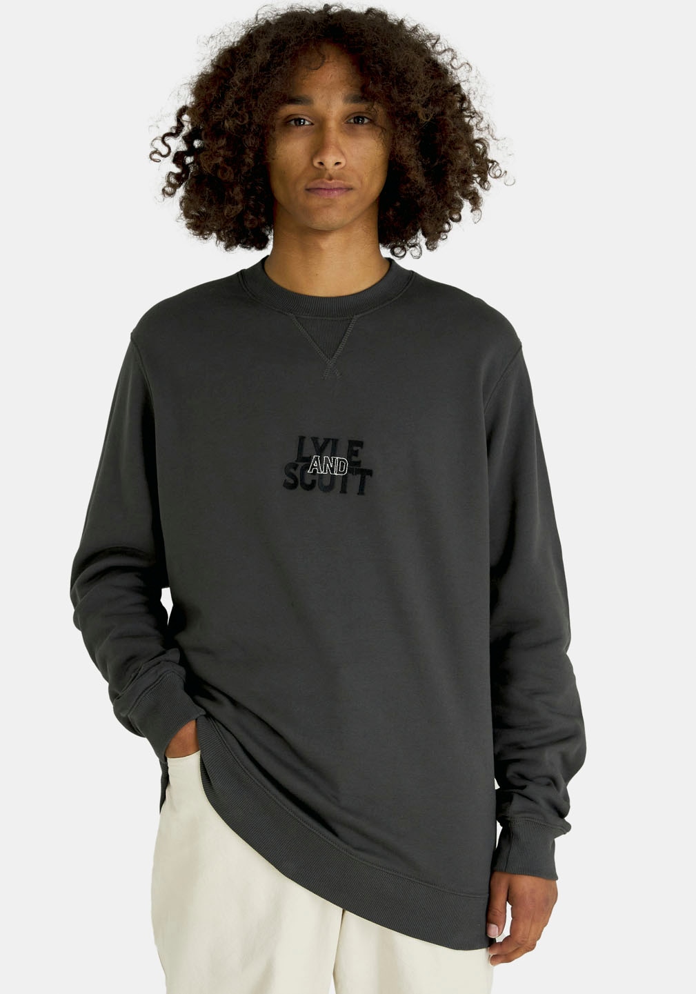 Lyle & Scott Sweatshirt, mit Logostickerei Lyle & Scott Sweatshirt, mit Logostickerei von Lyle & Scott