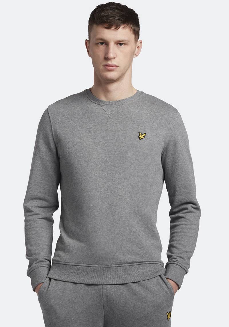 Lyle & Scott Sweatshirt, mit Logostickerei auf der Brust von Lyle & Scott