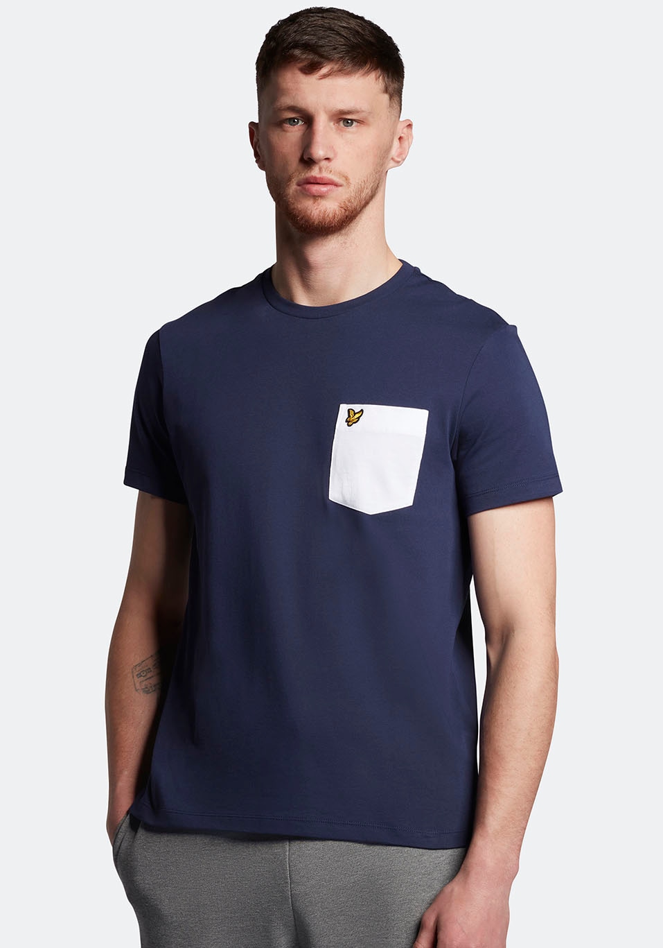 Lyle & Scott T-Shirt »LS T-Shirt NOS«, mit Logostickerei auf der Brust von Lyle & Scott