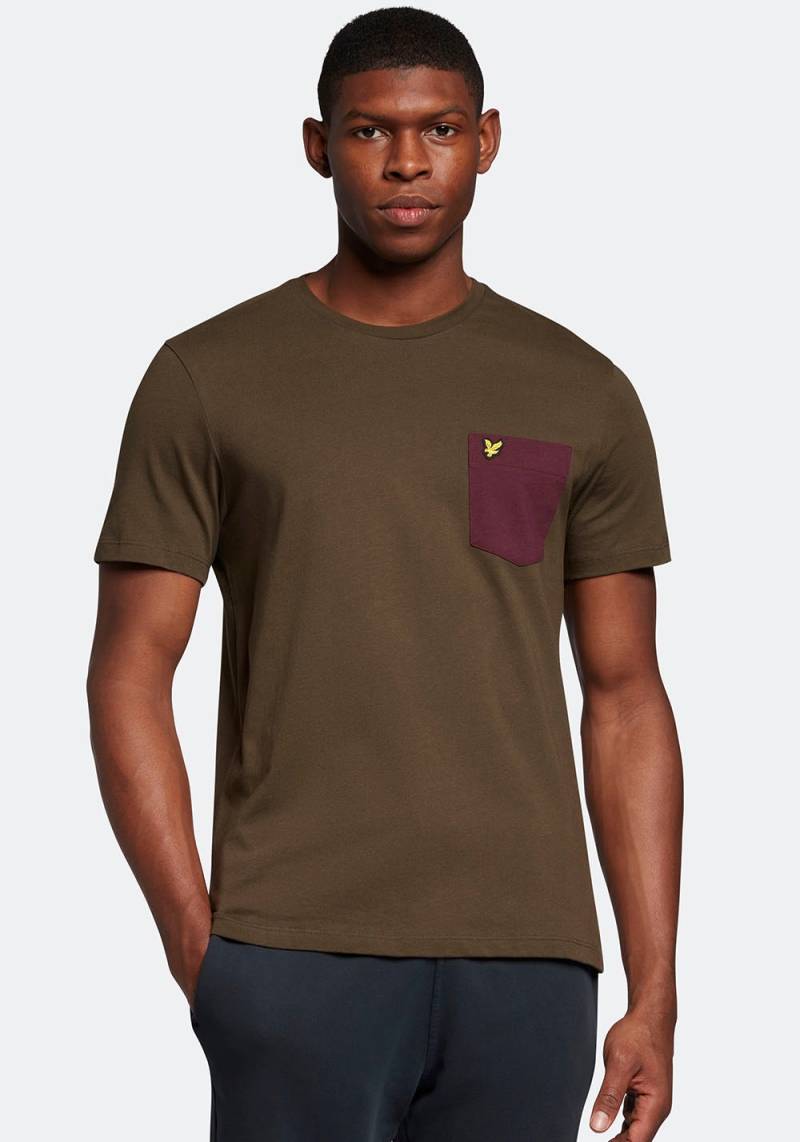 Lyle & Scott T-Shirt »LS T-Shirt NOS«, mit Logostickerei auf der Brust von Lyle & Scott