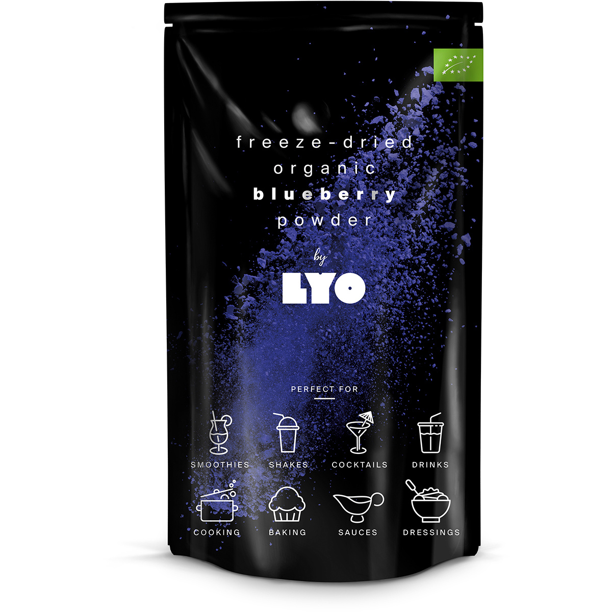 Lyofood Bio-Blaubeeren-Pulver von Lyofood