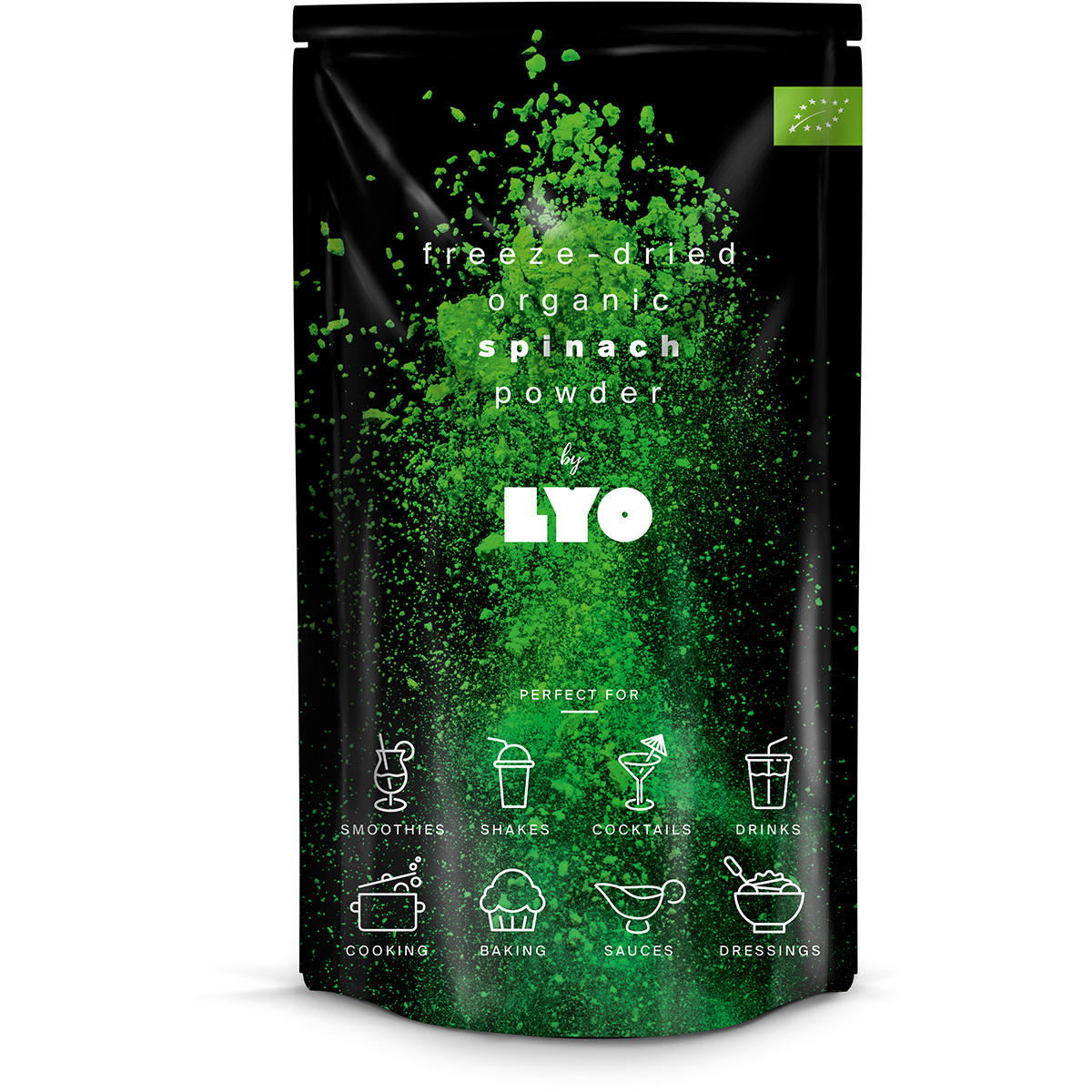 Lyofood Bio-Spinat-Pulver von Lyofood