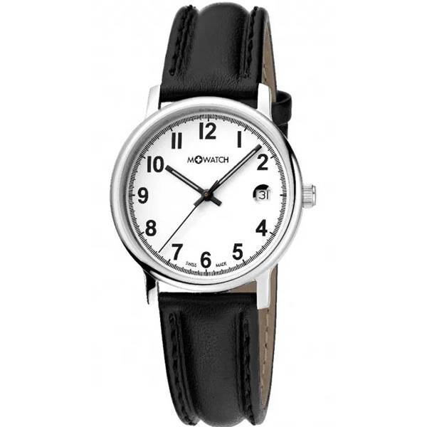 M-WATCH Timeless 35, Schweizer Quartzuhr Stahl von M-WATCH