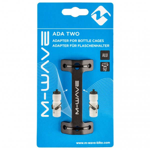 M-Wave - Ada Two Adapter - Flaschenhalter blau von M-Wave