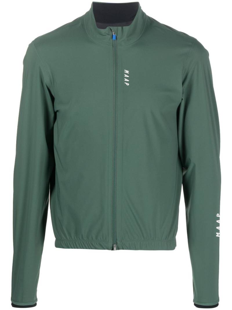 MAAP Prime logo-print zip-up jacket - Green von MAAP