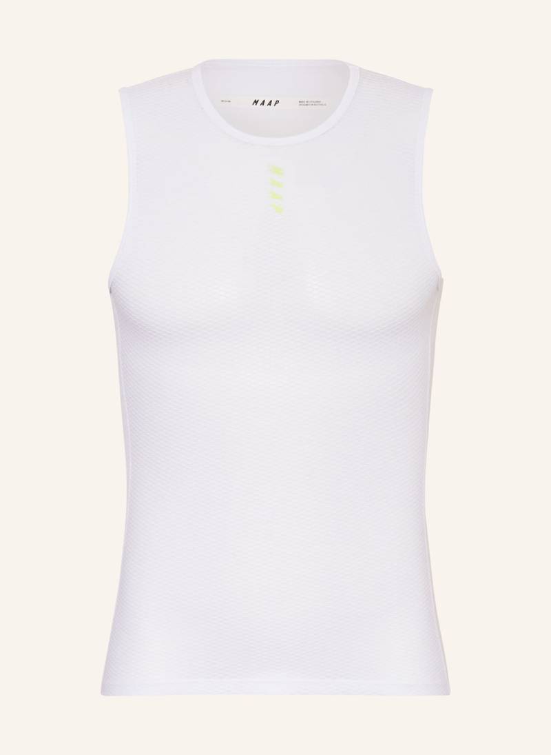Maap Funktionswäsche-Top Team Base Layer weiss von MAAP