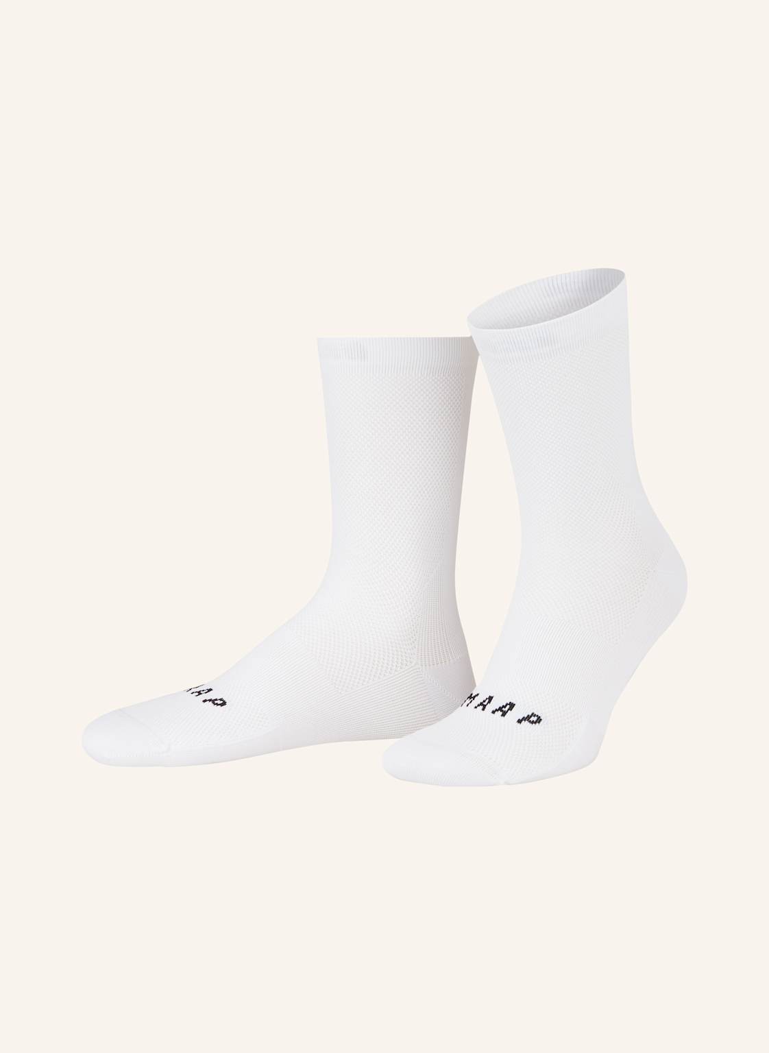 Maap Radsocken Division Mono weiss von MAAP