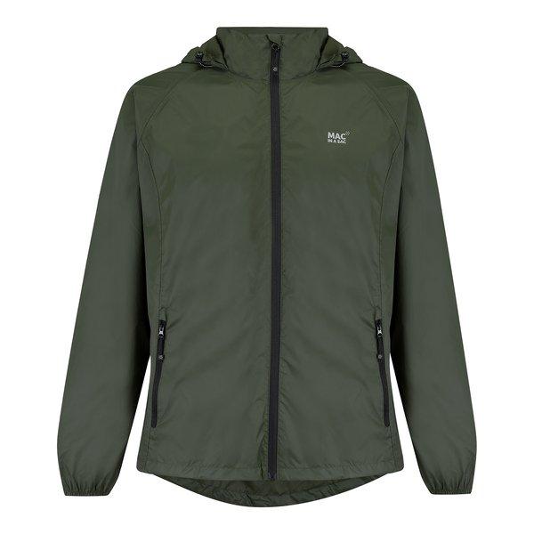 Regenjacke Mit Kapuze Herren Olivegrün L von MAC IN A SAC