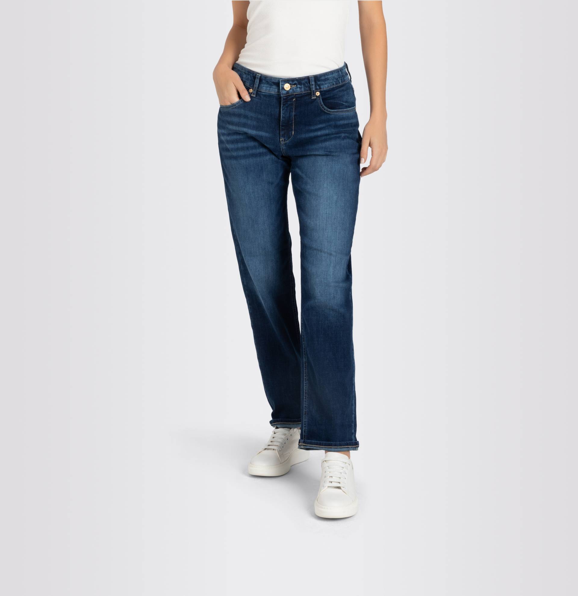 MAC 5-Pocket-Jeans »Jeans STRAIGHT«, Gerader Straight-Fit von MAC