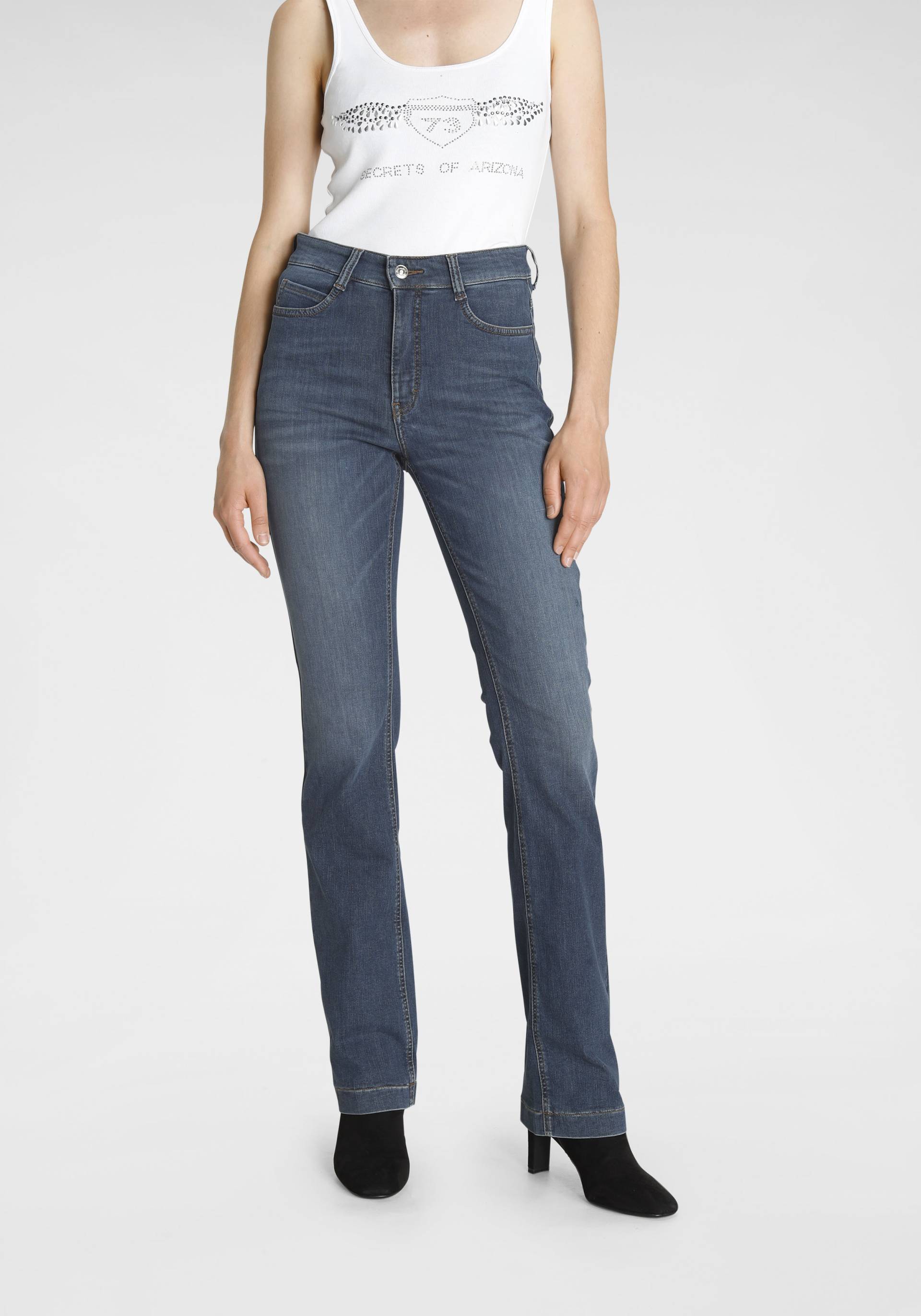 MAC Bootcut-Jeans »Boot«, Brandaktuelle Bootcut-Form von MAC