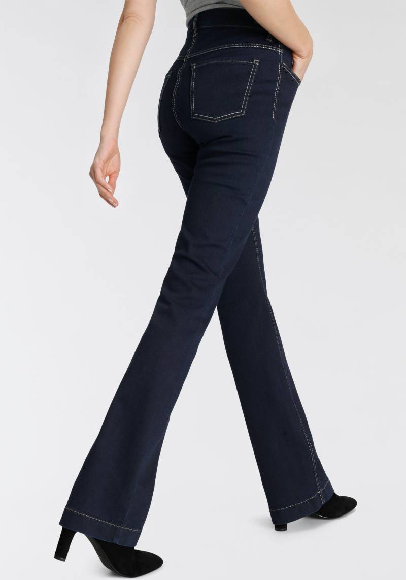 MAC Bootcut-Jeans »Boot«, Modisch ausgestellter Saum von MAC