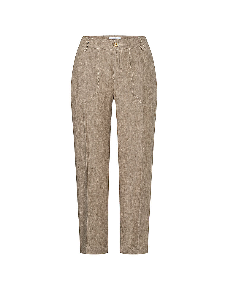 MAC Leinenhose 7/8 Nora beige | 42 von MAC