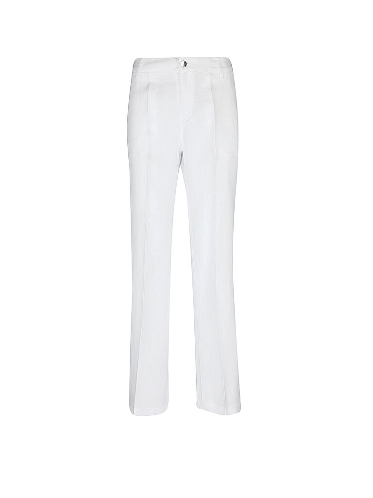 MAC Leinenhose NORA weiss | 44/L32 von MAC