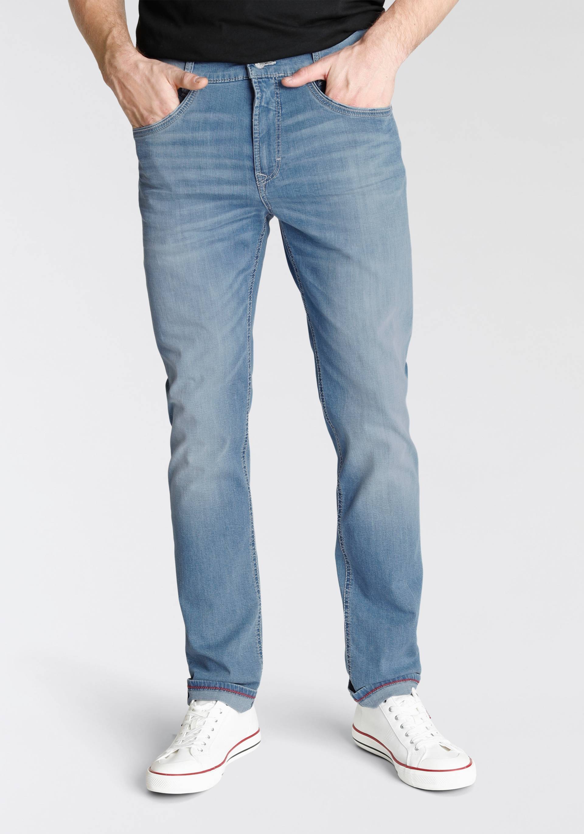MAC Slim-fit-Jeans »Arne-Pipe light«, schmaler figurbetonender Schnitt MAC Slim-fit-Jeans »Arne-Pipe light«, schmaler figurbetonender Schnitt von MAC